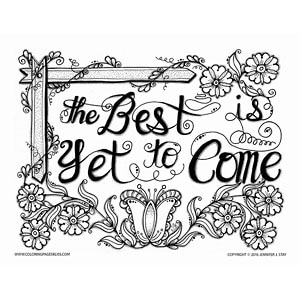 Floral Coloring pages set 3